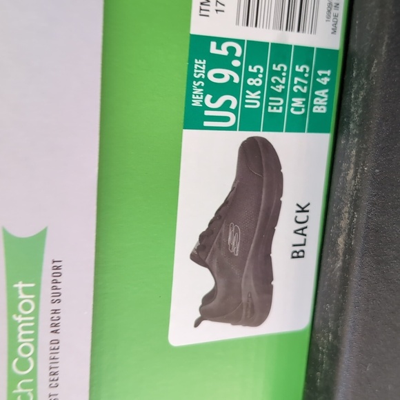 Skechers Men's Arch Comfort Trainers, Cushioned Shoes Sneakers - Picture 8 of 10